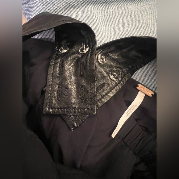 Free People New Love One Piece Jumpsuit Romper Faux Leather Size Small - Picture 11 of 15